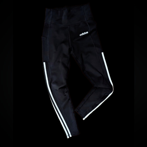 Adidas Leggings Climalite Women's Size Small with Thigh Pocket - Picture 4 of 8